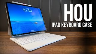 Review of the HOU iPad Keyboard Case for iPad Pro 129 Inch  Is it better than Apple [upl. by Meerak]