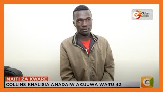 Mshukiwa mkuu wa mauaji ya Kware Collins Jomaisi Khalisia akamatwa [upl. by Tlaw]