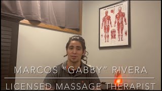 Marcos quotGabbyquot Rivera Licensed Massage Therapist in Boulder [upl. by Ilecara]