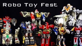 ROBO TOY FEST amp Awesome Power Ranger amp Sentai Toys [upl. by Honig]