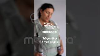 manduca First amp XT – Träger richtig kreuzen für maximalen Tragekomfort newborn baby motherhood [upl. by Bunnie]