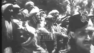 Emir Abdullah of Trans Jordan Archive film 95193 [upl. by Ilac]