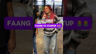 CS Majors FAANG vs Startup 👀 CCNY [upl. by Charmaine]