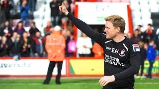 Lap of honour  Eddie Howe amp AFC Bournemouth players thanks fans for support [upl. by Yrellih]