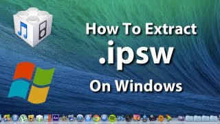 How To Extract ipsw From dmg amp zip On Windows  iOS 7 Beta Download For Windows [upl. by Htnnek]