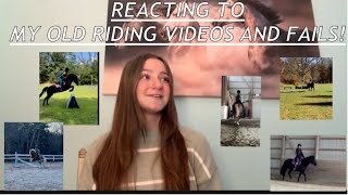 Reacting to my old riding videos and fails￼ [upl. by Gabel]