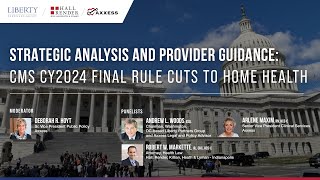 Axxess  Strategic Analysis and Provider Guidance CMS CY2024 Final Rule Cuts to Home Health [upl. by Artemahs]