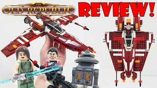 LEGO Star Wars Review 9497 Republic StrikerClass Starfighter 2012 Set The Old Republic [upl. by Assillem512]