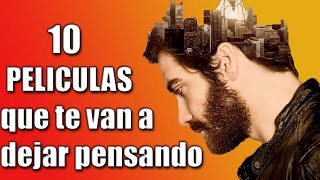 10 Peliculas Psicologicas que te van a dejar pensando  Coffe TV [upl. by Anitsej]