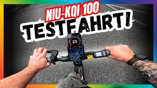 🚀 NIU KQi 100 eScooter ab 349€ Testfahrt enthüllt alle Stärken amp Schwächen 🛴💥 Lohnt sich der Deal [upl. by Alleras]