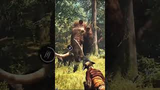 Epic Battle Blood Fang Sabretooth vs Elder Mammoth  Far Cry Primal Showdown [upl. by Christan]