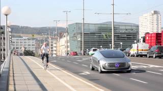 MercedesBenz F 015 Luxury in Motion at Hauptplatz in Linz [upl. by Roda586]