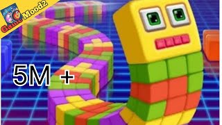 blocks kill all gaint slither 🐍 gaint slither  top 01 snake  epic snake wormszone wormszoneio [upl. by Maharva]