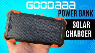 Goodaaa Solar Power Bank 42800mAh  Amazon Gadget [upl. by Tymon735]