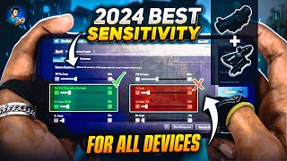 🔥BGMI 2024 BEST SENSITIVITY SETTINGS  ZERO RECOIL SENSITIVITY FOR All DEVICES BGMIPUBG [upl. by Aurilia]