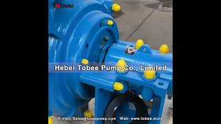 Tobee® 8x6EAH Centrifugal Slurry Pump used for Filter Press mininghighdensityslurrypump [upl. by Edahc39]