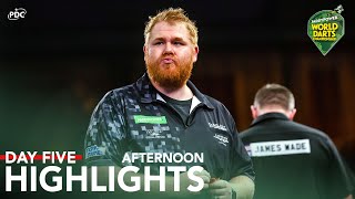 UPSETS APLENTY Day Five Afternoon Highlights  202324 Paddy Power World Darts Championship [upl. by Placida]