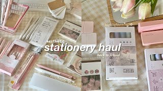 huge aesthetic stationery haul🌷  ft journalsay [upl. by Schug]