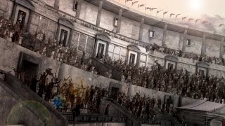 History of the Roman Colosseum  Naumaquias [upl. by Akinohs]