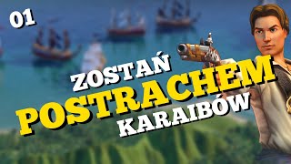 🏴‍☠️ Sid Meiers Pirates 01 W oczekiwaniu na Tortuga A Pirates Tale  Gameplay PL [upl. by Noir]