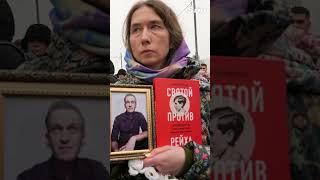 Navalny is buried as brave masses chant ‘Russia without Putin’ at moving opencasket funeral shorts [upl. by Dugaid372]