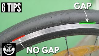 How to Properly Seat a Wobbly Bumpy Cycle Tyre [upl. by Eleik]