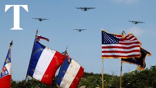 LIVE Biden and Macron mark 80th DDay anniversary in Normandy [upl. by Tyne]