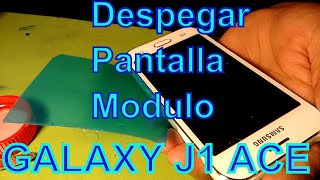 Desarmar Abrir despegar SAMSUNG galaxy J1 ace J111m Desensamblar Cambiar Pantalla [upl. by Sammons316]