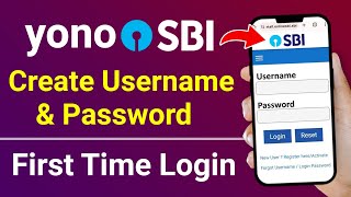 How to create yono sbi username and password  SBI Net Banking online registration [upl. by Yevette]