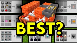 BEST Auto Crafter 99 of ALL Items in 121 Minecraft [upl. by Potter]