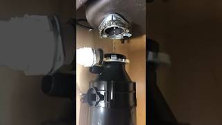 Replacing a garbage disposal 🏗️💦 plumbing plumber shortsvideo [upl. by Evilc194]