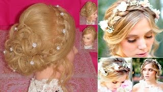 Peinado Facil para cabello corto  Peinados con trenzas  Peinados faciles y bonitos [upl. by Yntirb]