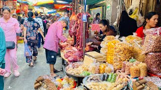 Exploring The Bustling Local Fresh Morning Market Fresh Efficient Lively Full of Life Market 2024 [upl. by Dorren33]