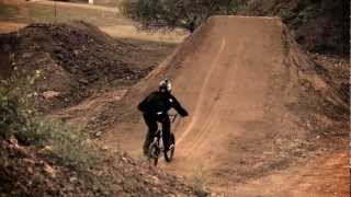 20 inch bmx record for biggest dirt jump line rip dane searls [upl. by Ahtikal]