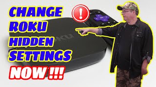 ROKU TUTORIAL  CHANGE THESE HIDDEN ROKU SETTINGS [upl. by Jalbert]