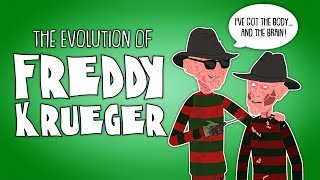 The Evolution of Freddy Krueger Animated [upl. by Rubetta367]