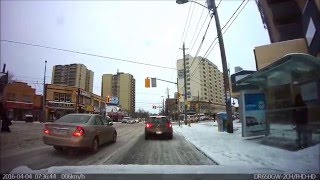 Winter Driving in Toronto [upl. by Odraboel]