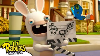 RABBIDS INVASION  Rabbid on Film S3E07 New episodes  Cartoon for kids [upl. by O'Kelly]