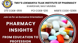 PHARMACY INSIGHTS FROM EDUCATION TO PROFESSION by LTIP [upl. by Eellek]