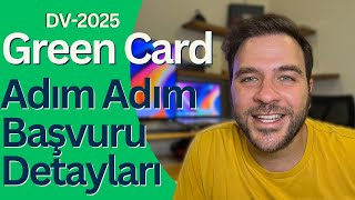 Green Card Başvurusu Nasıl Yapılır DV2025 [upl. by Htomit]