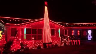 Michael Jackson Mix Christmas lights [upl. by Ramey]