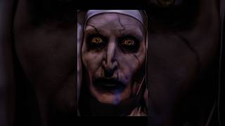 evil nun horror face  nun face horror  nun face  horror shorts [upl. by Attevad]