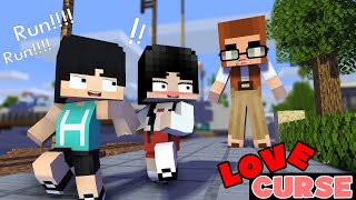 Monster School BABY HEEKO AND HAIKO LOVE CURSE STORY MINECRAFT [upl. by Lita]