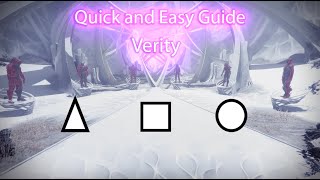 Quick and Easy Salvations Edge 4th Encounter Guide Verity  Destiny 2 [upl. by Vinita]