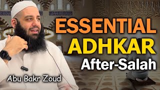 Why You Should Never Skip Adhkar After Salah  Abu Bakr Zoud [upl. by Haye696]