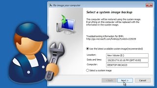 How To Backup And Restore Windows 10881 by System Image [upl. by Reinert105]