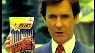 Bic Pens 1980s Throwback Commercial [upl. by Aisenat]