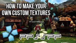 How To Make Texture Pack On PPSSPP Emulator I Android and PC [upl. by Zeuqirdor690]