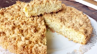 Torta Sbrisolona con cocco e mandorle  Le video ricette di Lara [upl. by Dennett]