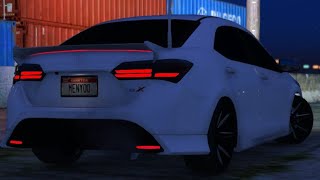 Install Toyota Corolla Grande x GTA 5 Pakistan Mod [upl. by Nollid]